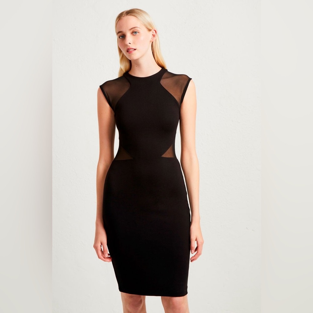 FRENCH CONNECTION
Viven Panelled Jersey Dress